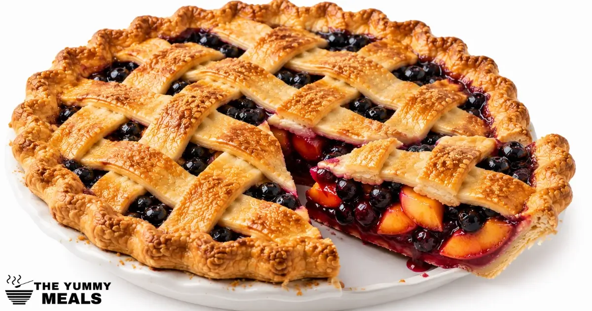 Blueberry Peach Pie