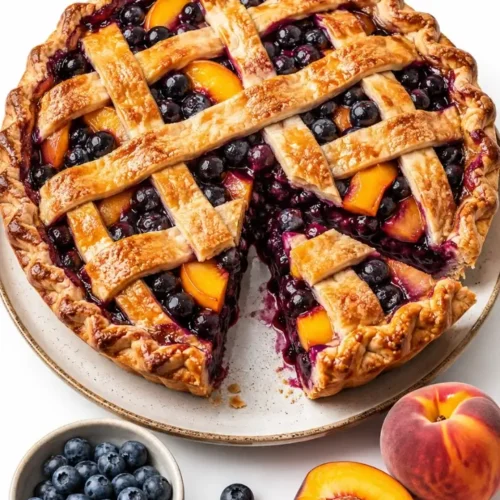 Blueberry Peach Pie