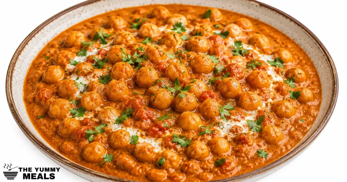 Easy Chickpea Tikka Masala