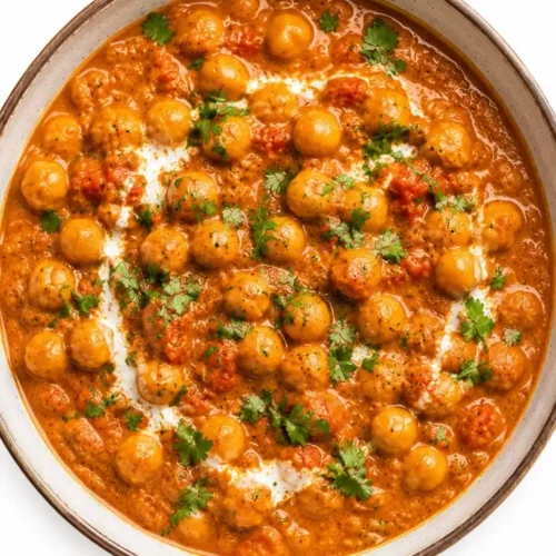 Easy Chickpea Tikka Masala