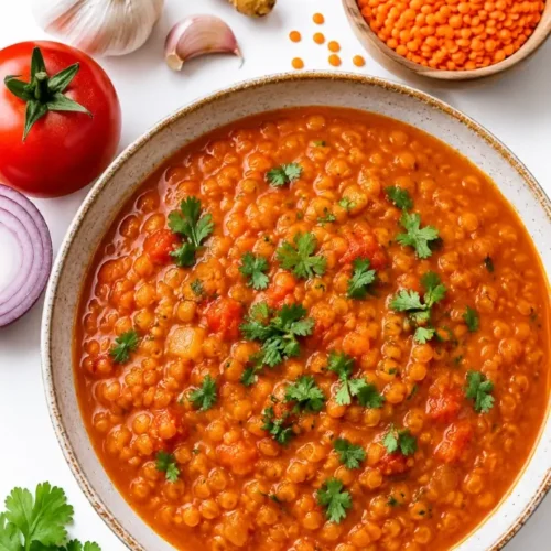 Vegan Red Lentil Curry
