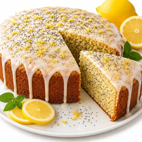 Easy Lemon Poppy Seed Cake